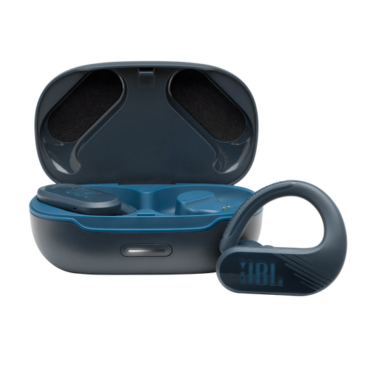JBL Endurance Peak II - Blue - Waterproof true wireless sport earbuds - Hero